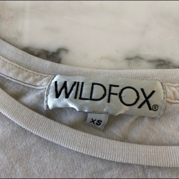 Wildfox More Please Manchester Tee Shirt - Picture 7 of 7